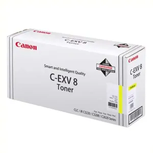 Canon originál toner C-EXV8 Y, 7626A002, yellow, 25000str