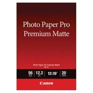Canon Photo paper premium matte, foto papír, matný, bílý, A3+, 13x19", 210 g/m2, 20 ks, 8657B007, inkoustový