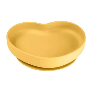Canpol babies Silicone Suction Plate Yellow 300 ml riad pre deti