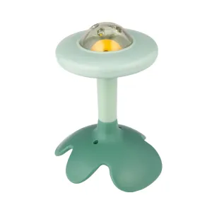 Canpol babies Sensory Rattle With Teether Green 1 ks hračka pre deti