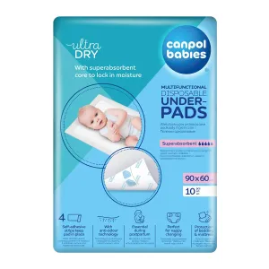 Canpol babies Ultra Dry Multifunctional Disposable Underpads 10 ks prebaľovacia podložka pre ženy