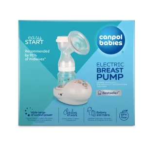 Canpol babies Elektrická odsávačka materského mlieka EasyStart #7690456