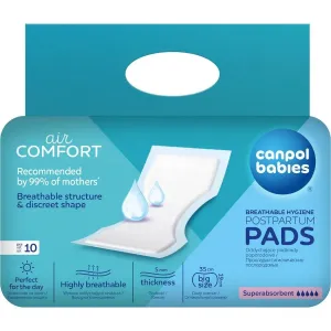 Canpol babies Air Comfort Superabsorbent Postpartum Hygiene Pads 10 ks pôrodnícke vložky pre ženy