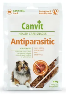 Maškrta Canvit Health Care antiparazitický snack pre psy 200g #128122