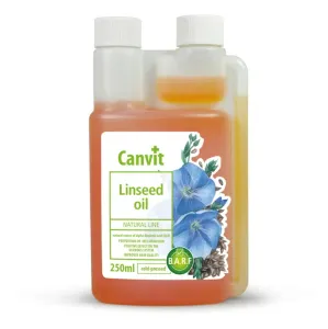 Olej Canvit Linseed Oil ľanový olej pre psy 250ml