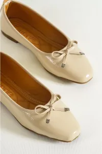 Capone Outfitters Ballerina Flats - Beige - Flat