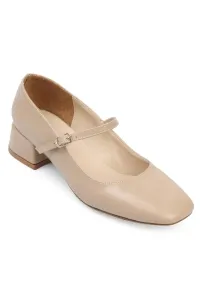Capone Outfitters Capone Flat Toe Strapless Low Heel Women's Shoes