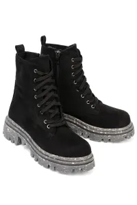 Capone Outfitters Lace-up Trak Sole Women's Boots