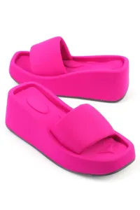Capone Outfitters Capone Phosphor Fuchsia Women's Slippers #8841746