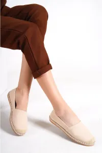 Capone Outfitters Espadrilles - Beige - Flat
