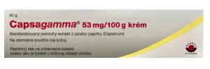 Capsagamma 53 mg/100 g krém 40 g #4140748
