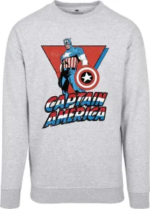 Captain America Tričko Crewneck Muži Grey M