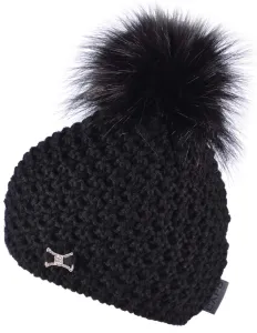 CAPU Zimná čiapka s brmbolcom Black 401-F #3829156