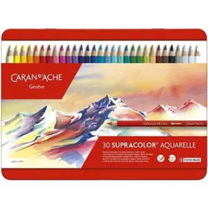 CARAN D'ACHE Supracolor Aquarelle 30 farieb
