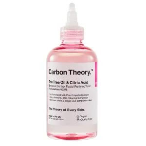 Carbon Theory Pleťové tonikum Tea Tree Oil & Citric Acid Breakout Control (Facial Purifying Tonic) 250 ml