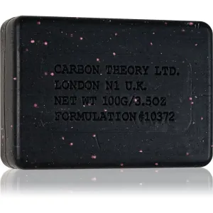 Carbon Theory Exfoliačné telové mydlo Charcoal & Tea Tree Oil Breakout Control (Exfoliating Body Bar) 100 g