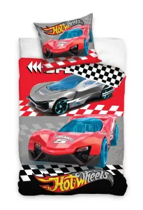 Carbotex Detské posteľné obliečky - Hot Wheels  140 x 200 cm