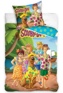 Carbotex Detské obliečky 140x200, 70x90 cm - Scooby Doo (Dovolenka na Havaji)