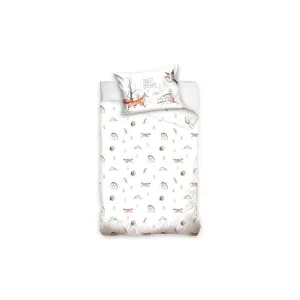 Carbotex Obliečky do detskej postieľky - Sweet Dreams lesné zvieratká 100 x 135 cm