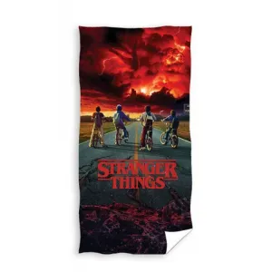 Carbotex Detská osuška Stranger Things Storm Guards, 70 x 140 cm