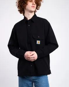 Carhartt WIP Reno Shirt Jac Black garment dyed XS