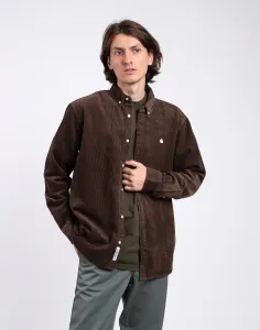 Carhartt WIP L/S Madison Cord Shirt Buckeye / Wax S