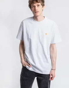 Carhartt WIP S/S Chase T-Shirt Ash Heather / Gold M