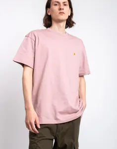 Carhartt WIP S/S Chase T-Shirt Glassy Pink/Gold S