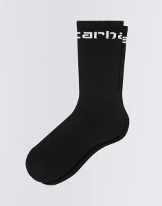 Carhartt ponožky WIP Carhartt ponožky I029422 Čierna / biela