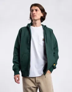 Carhartt WIP Hooded Chase Jacket Discovery Green / Gold S