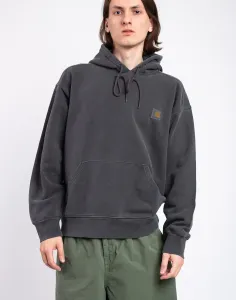 Carhartt WIP Hooded Nelson Sweat Charcoal garment dyed XL