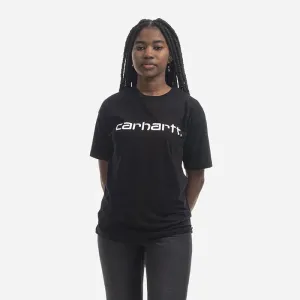 Carhartt WIP W' S/S Script T-Shirt I028442 BLACK/WHITE