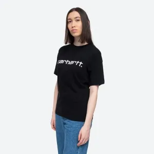 Carhartt WIP W' S/S Script T-Shirt I029076 BLACK/WHITE #1002177