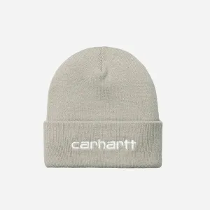 Carhartt WIP Script Beanie I029490 HAMMER/WHITE