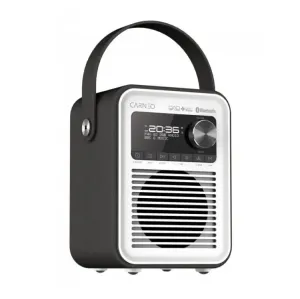 CARNEO D600 Rádio DAB+, FM, BT, čierna/biela