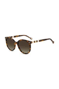 Slnečné okuliare Carolina Herrera dámske, hnedá farba #1213150