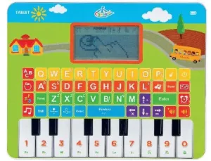 Carousel Interaktívne hovoriaci detský tabliet s pianom CZ