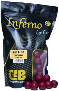 Carp inferno boilies hot line red demon - 1 kg 24 mm #5954757