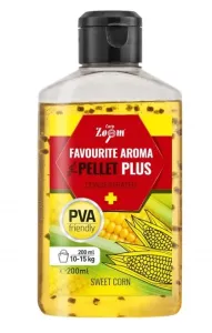 Carp zoom booster favourite aroma liquid pellet plus 200 ml - sladká kukurica