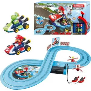 MILLY MALLY - Autodráha Carrera FIRST Nintendo Mario Kart™- Mario and Yoshi 2,4 m