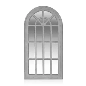 Casa Chic Savile Francúzske okenné zrkadlo Drevený rám 86 x 46 cm #1426845