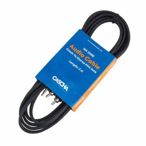 CASCHA Audio Cable Stereo 3 m 3,5 mm