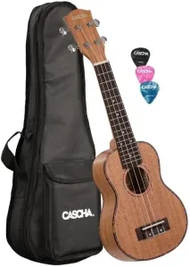 Cascha HH 2026 Premium Sopránové ukulele Natural #5064208