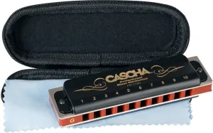 Cascha HH 2160 Professional Blues G Diatonická ústna harmonika