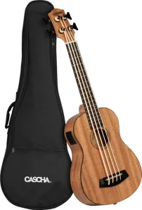 Cascha HH 2175 Basové ukulele Natural #4149691