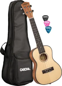 Cascha HH 2151 Koncertné ukulele Natural