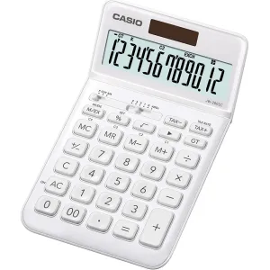 CASIO JW-200SCWE stolová kalkulačka, biela
