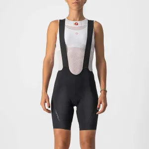 CASTELLI Cyklistické nohavice krátke s trakmi - VELOCISSIMA 3 LADY - čierna #2746784