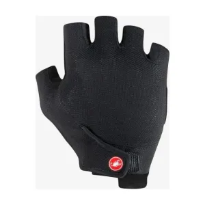 CASTELLI Cyklistické rukavice krátkoprsté - ENDURANCE W - čierna