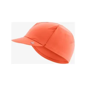 CASTELLI Cyklistická čiapka - PREMIO - oranžová